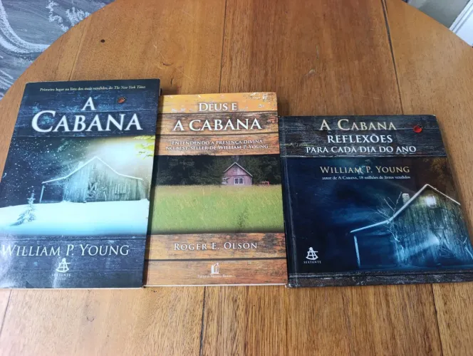 LIVROS William P. Young A CABANA, DEUS E A CABANA, A CABANA REFLEXÕES PARA CADA DIA DO ANO