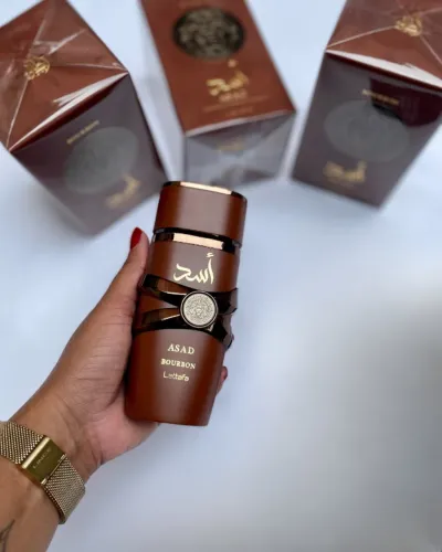 Perfume Árabe Asad Bourbon 100ml - Lacrado | @novafronteiraimportadora