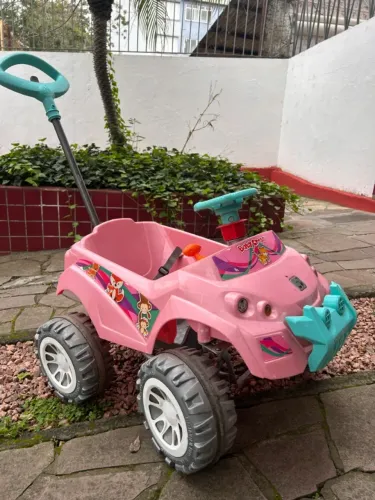 Carrinho Baby Cross Passeio E Pedal Bandeirante