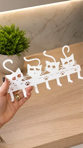 Porta chaves Gato