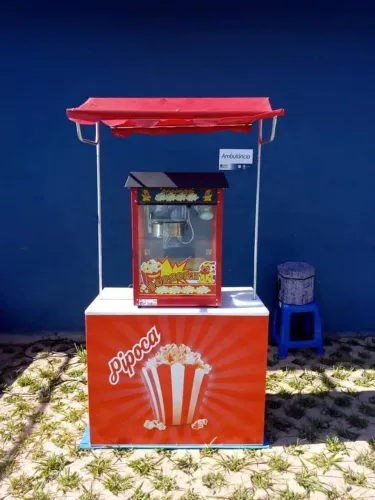 Pipoca doce e salgada