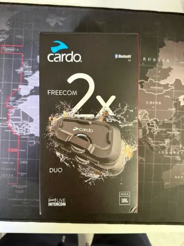 Intercomunicador Capacete Cardo Freecom 2x Duo Par