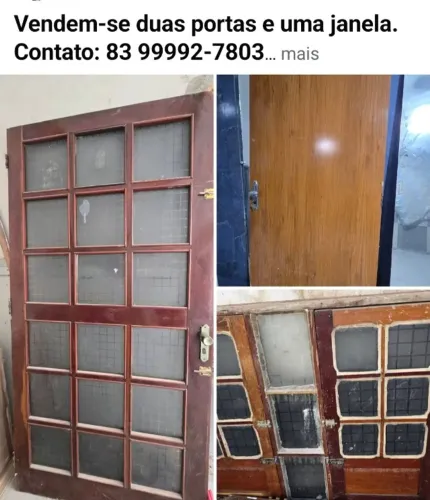 Portas e janela em Esperança