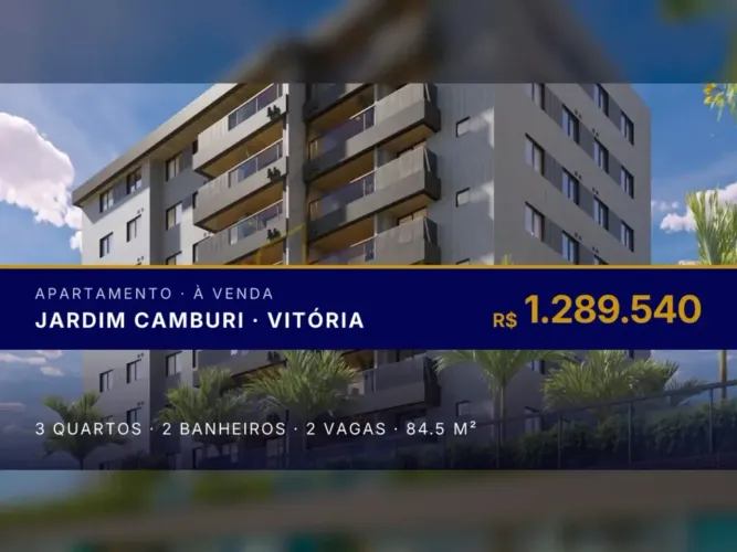 Jardim Camburi espera por você: venha conhecer este apartamento dos sonhos!