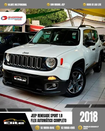 Jeep Renegade Sport 1.8 4X2 Flex 16V Aut. 2018