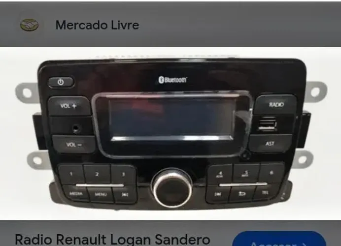 Rádio original do Duster 2020