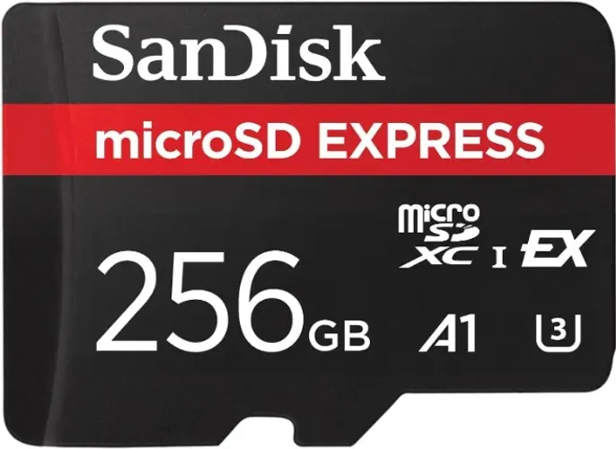 SanDisk microSD Express 256GB 880MB/s para Switch 2 - Lacrado