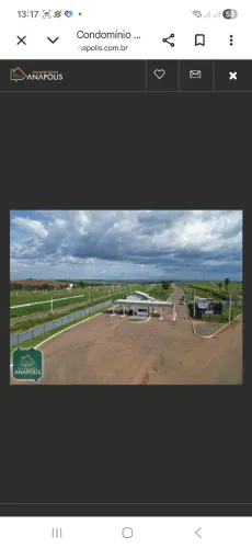 Ágio de  Lote Condomínio Marlos Morais , Daia , Anápolis Anápolis 