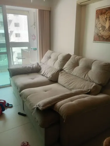 Sofá grande retrátil e reclinável!