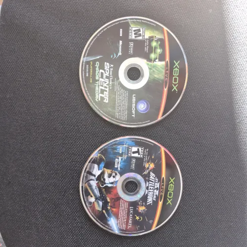 Anúncio Reservado Star Wars BATTLEFRONT 2 e Splinter Cell Chaos Theory