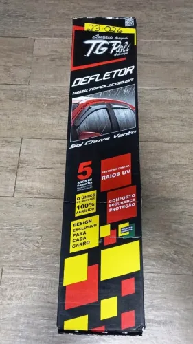Calha de Chuva TGPOLI para ONIX 12/16 ou Prisma 13/16