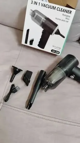 ASPIRADOR DE PÓ PORTATIL 3 EM 1 - PAGUE SÓ NA ENTREGA ?