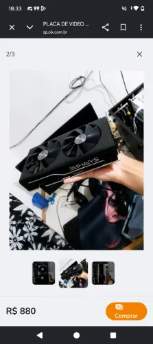 PLACA DE VIDEO RX 590 8GB 