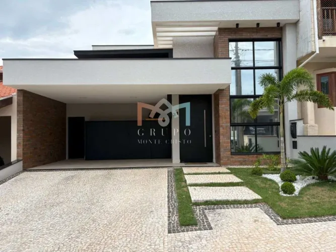 Casa Térrea c\ 3 suítes e 4 vagas - mobiliado