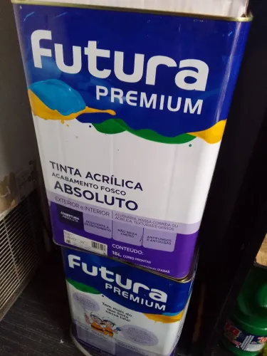 Tinta Futura Premium Branco fosco acrílico 18 litros