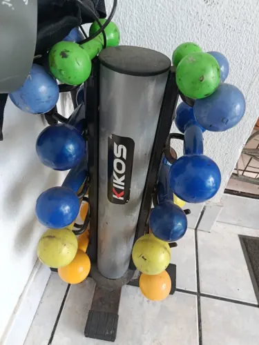 Bateria de peso+suporte