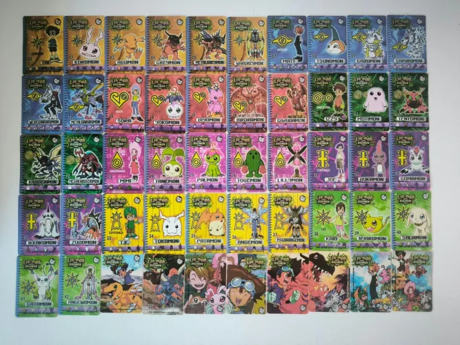 Coleção Digimon Ligmon completa
