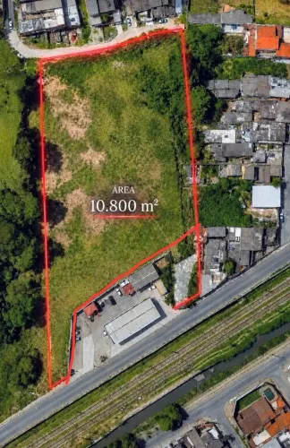 TERRENO À VENDA EM POÁ ACEITA 100% PERMUTA - ÁREA 10.800 M²