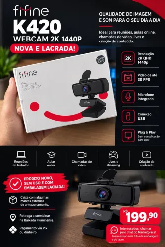 WEB CAM FIFINE K420