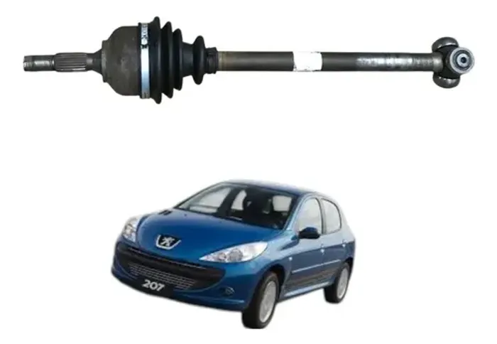 Semi Eixo Dianteiro Esquerdo Peugeot 207 1.4 8v 2011 2012