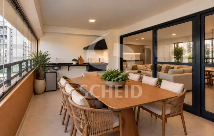 Apartamento para venda em Vila Mariana com 2 quartos, sendo 2 suítes, 119m²