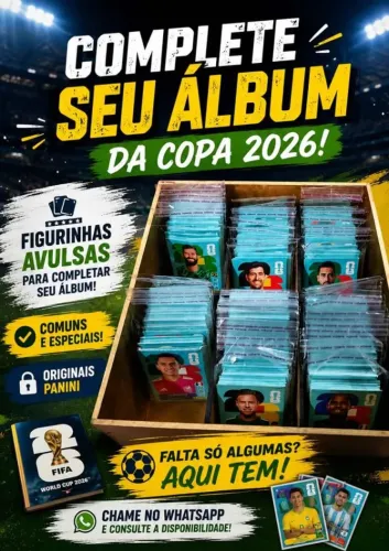 Figurinhas da Copa AVULSAS - Complete seu álbum!