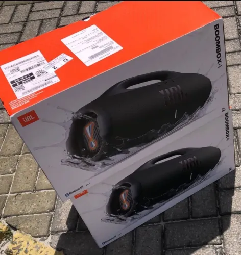 JBL BOOMBOX 4 Preta Lançamentos Lacrados Na Caixa Nova 