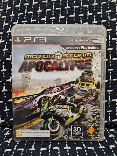 JOGO MOTOR STORM APOCALYPSE PARA PS3 PRATICAMENTE LACRADO!