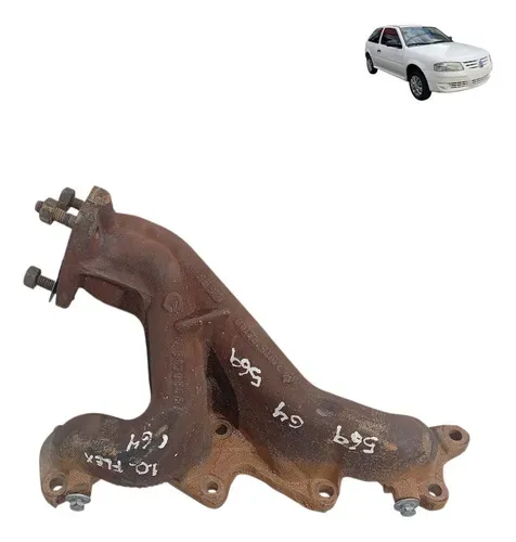 Coletor Escapamento Volkswagen Gol G3 G4 1.0 2005 2014
