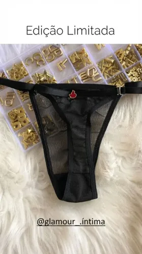 Calcinha para personalizar modelo tule