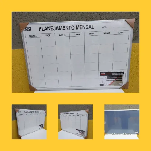Quadro branco planejamento