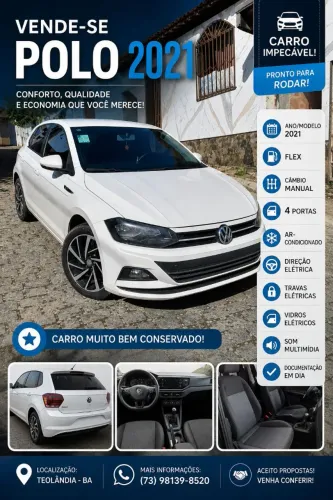 Volkswagen Polo 1.6 MSI Flex 16V 5P 2021
