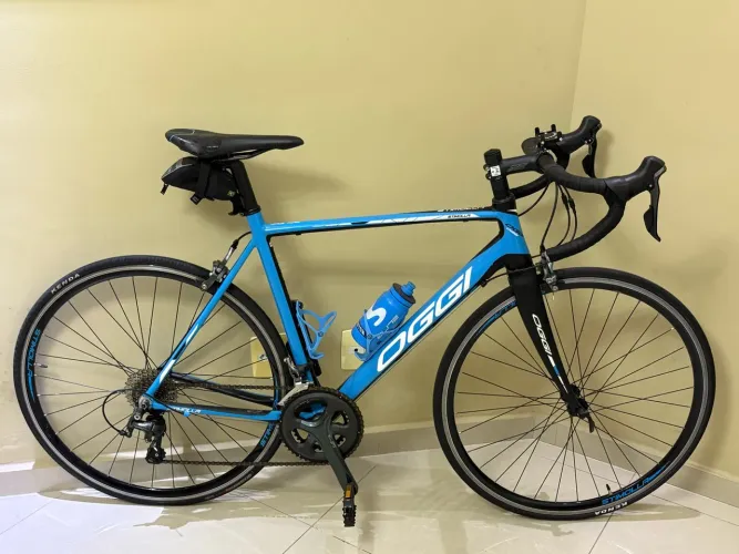 BIKE SPEED OGGI STIMULLA TIAGRA - TAMANHO 54 - GARFO DE CARBONO