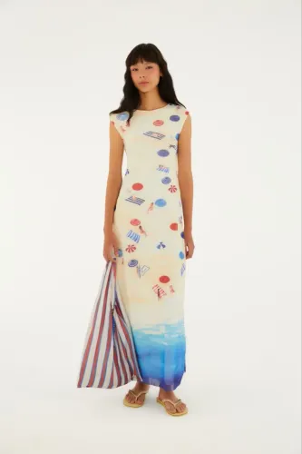 Vestido mídi farm
