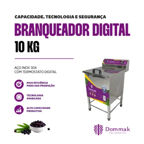 Branqueador digital DOMMAK - 10 KG