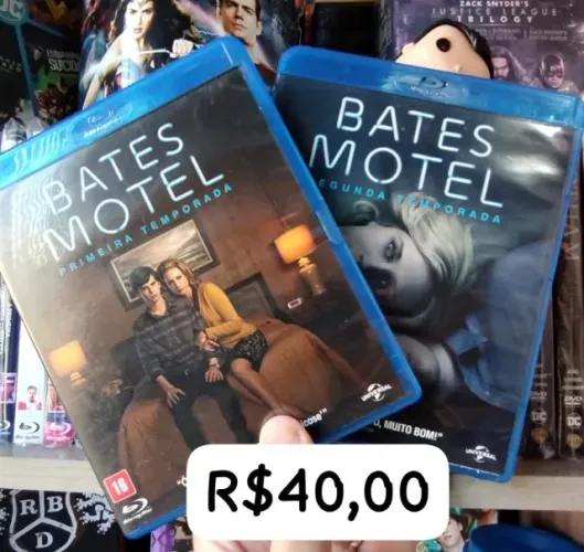 Blu-ray Bates Motel 1 e 2 Temporada Originais Usado