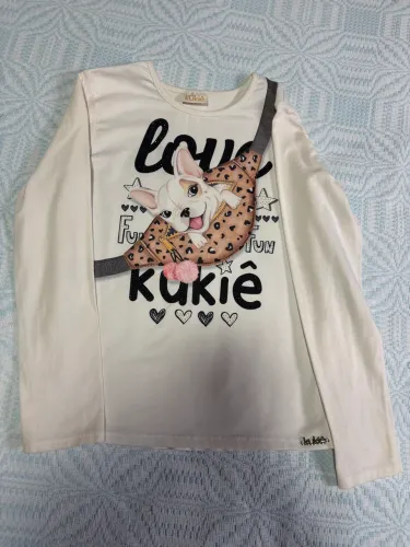 Camisa manga longa menina