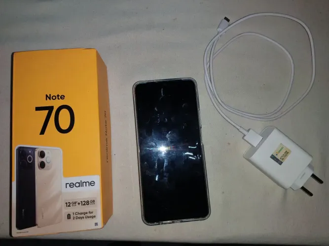 Vendo realme note 70 "zerado"