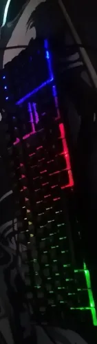 Teclado gamer com led