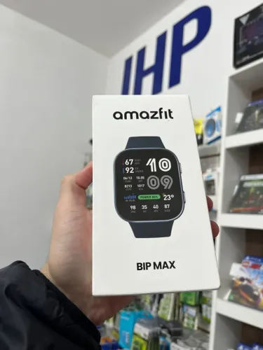 Relógio Amazfit Bip Max Preto - Até 10x sem juros, Loja Fìsica