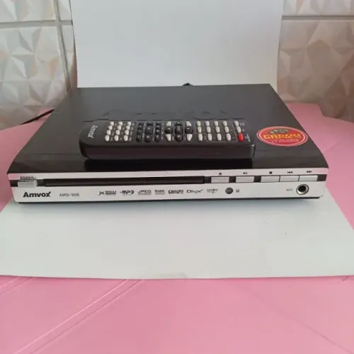 DVD Player Amvox AMD-908 com Controle Remoto