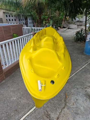 Caiaque de fibra para pesca
