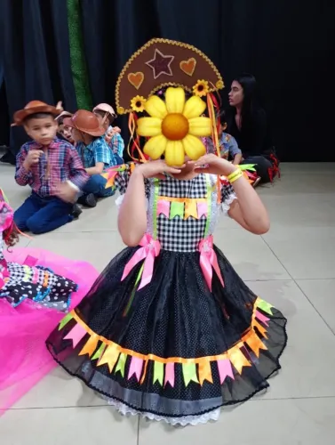 Vestido São João 6 anos