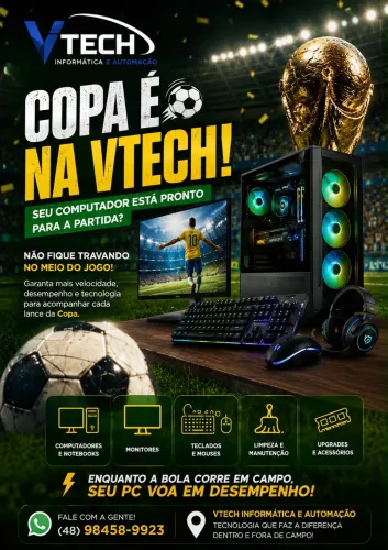 Manutenção, montagem e vendas de computadores gamers