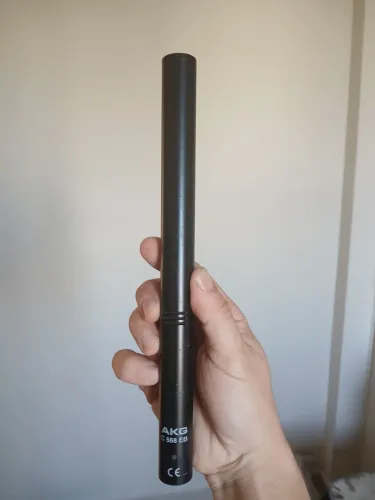 Microfone AKG C568 + bag (SHOTGUN)