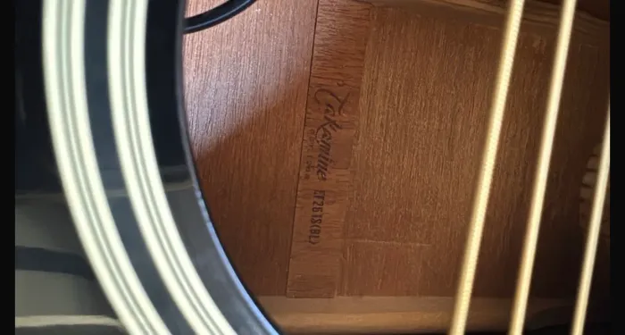 Violão takamine EF2618(BL)