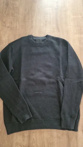 Suéter Masculino H&M Preto Texturizado M - Bela Vista