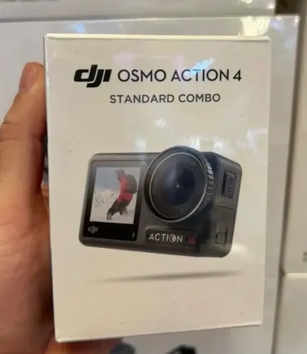 Câmera DJI Osmo Action 4 Standard Combo Novo Lacrado Garantia Loja Física