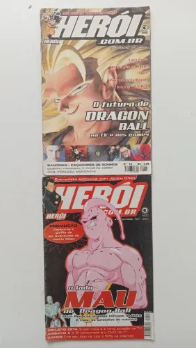 02 Revistas Herói Dragon Ball
