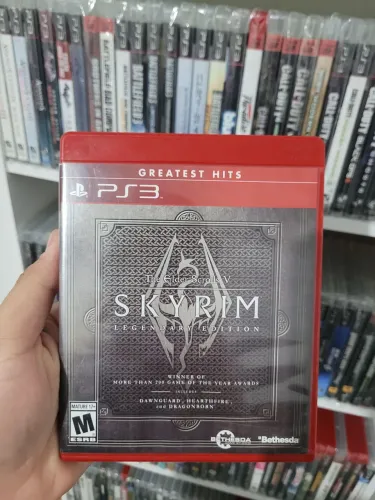 Skyrim e Oblivion de PS3